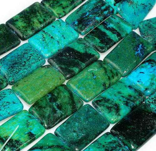 MARYKAY - FANTASTIC CHRYSACOLLA BEADS - IDEAL FOR CRAFTS OR BEADING