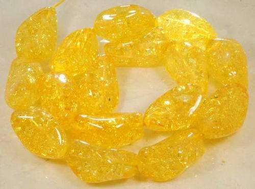 MARYKAY - BEAUTIFUL NATURAL BALTIC AMBER GEMSTONE BEADS - IDEAL FOR CRAFTS/BEADING 22 x 14