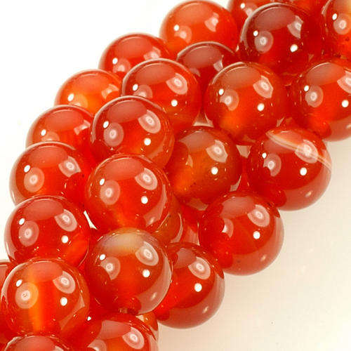 MARYKAY - NATURAL CARNELIAN GEMSTONE BEADS - IDEAL FOR CRAFTS/BEADING 8mm