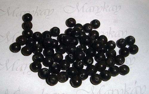 MARYKAY - RARE NATURAL AMPHIBOLITE GEMSTONE BEADS - IDEAL CRAFTS/BEADING/JEWELLERY MAKING 6R