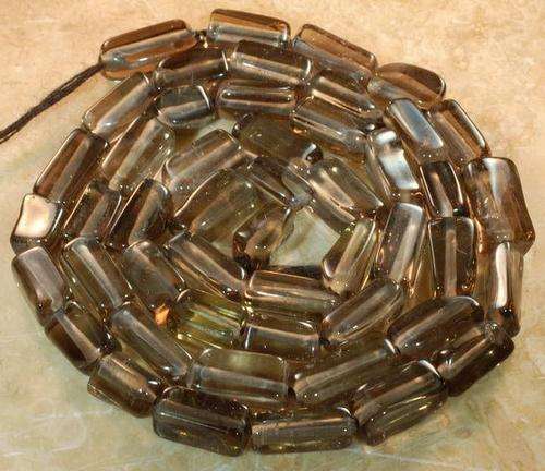 MARYKAY - NATURAL EGYPTIAN SMOKEY TOPAZ GEMSTONE BEADS/CRAFTING/BEADING