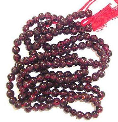 MARYKAY - FABULOUS RED RUBY GARNET GEMSTONE BEADS - IDEAL FOR CRAFTS/BEADING