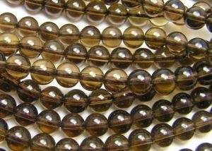 MARYKAY - NATURAL  SMOKEY/SMOKY QUARTZ GEMSTONE BEADS - CRAFTING, JEWELLERY MAKING - 5R