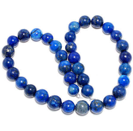 MARYKAY - PYRITE BLUE LAPIS LAZULI  NATURAL GEMSTONE BEADS - CRAFTS/JEWELLERY MAKING 8