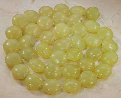 MARYKAY - LOVELY NATURAL HONEY OPAL GEMSTONE BEADS - IDEAL FOR CRAFTS/BEADING