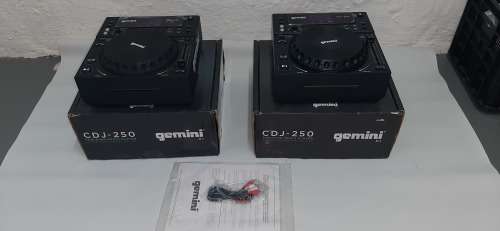 GEMINI CDJ 250 MEDIA PLAYER ( SET OF 2)