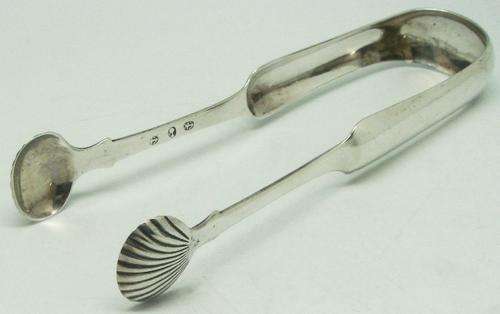English Hallmarked Silver Sugar Nips