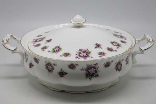 Royal Albert Sweet Violet Pattern Tureen.