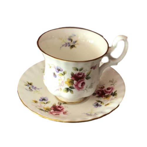Royal Albert Tenderness Coffee Cup and Saucer