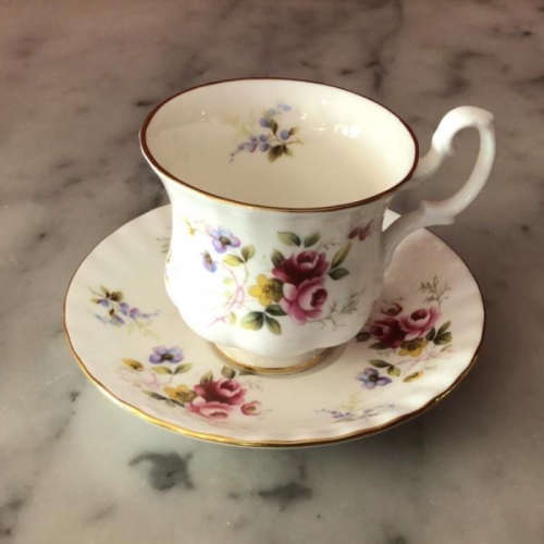 Royal Albert Tenderness Coffee Cup and Saucer