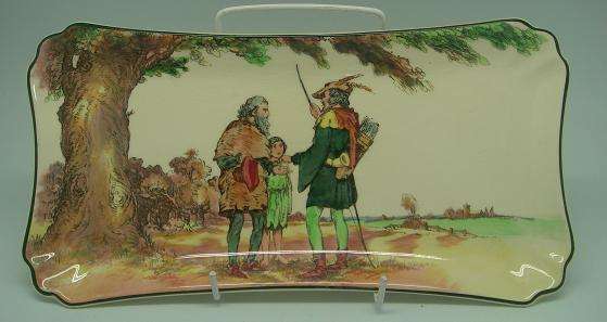 Royal Doulton Under the Greenwood Tree Sandwich Tray