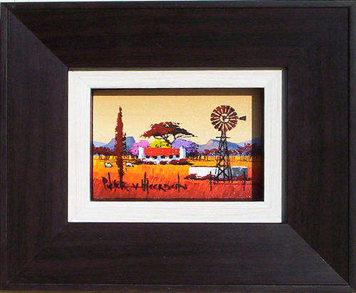 Framed Windmill