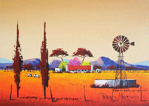 The cows (260mm x 360mm)