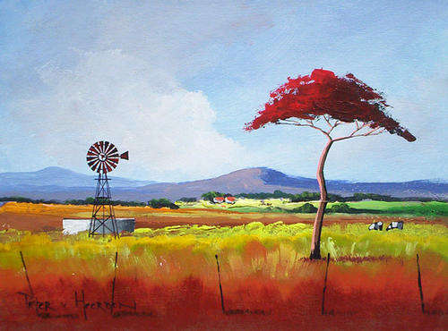 Springfontein (300mm x 400mm)