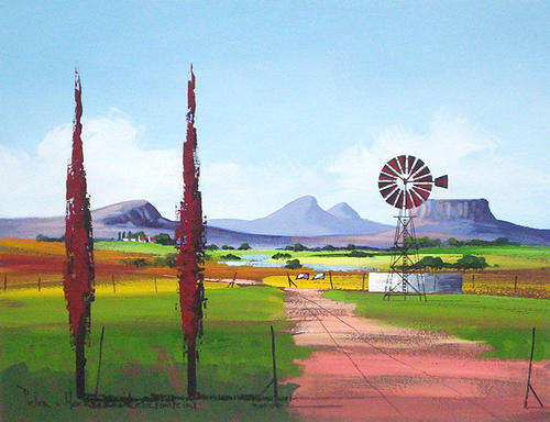 Leliefontein (460mm x 600mm)