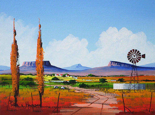 The windmill (300mm x 400mm)