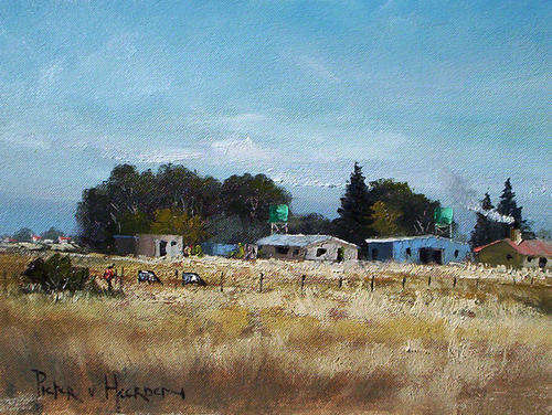 Small farms 1 (300mm x 400mm)