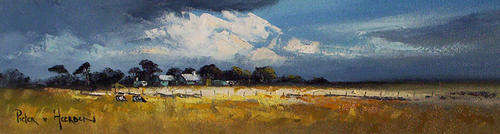 Stormy clouds (150mm x 600mm)