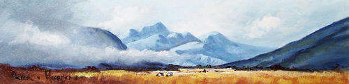 Mountains (150mm x 600mm)
