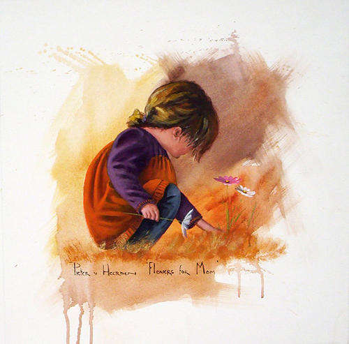 Flowers for Mom (550mm x 550mm)