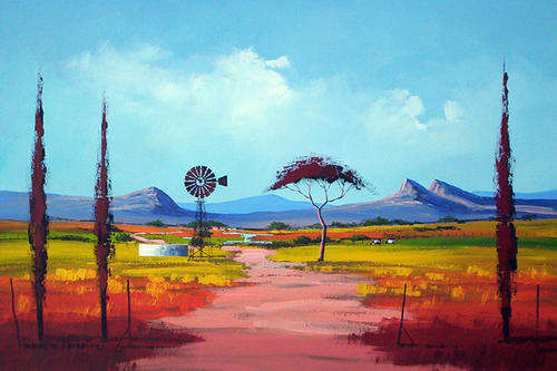 The Windmill (600mm x 900mm)