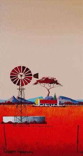 The windmill (600mm x 300mm)