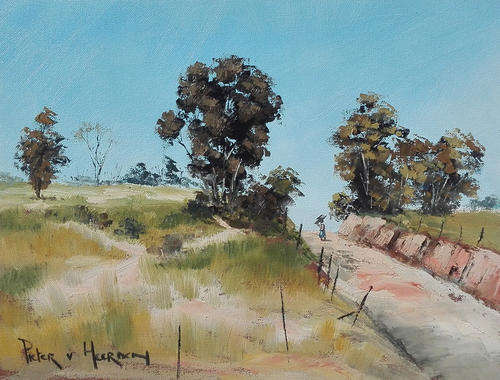 Gravel Road (300mm x 400mm)
