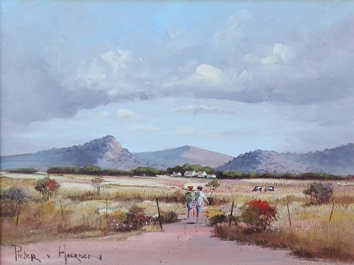 Two farmworkers (300mm x 400mm)