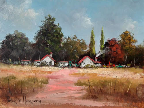 The village (300mm x 400mm)