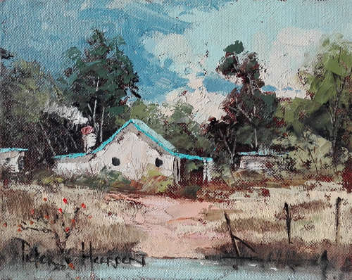 Old Farmhouse (200mm x 250mm)