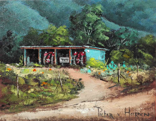 Farmscene 1 (200mm x 250mm)