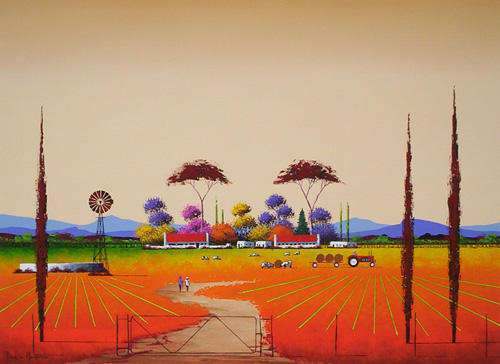 After the rain (Big Painting - 900 x 1200)