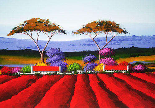 Farm: Uitzight (Big Painting - 900 x 1200)