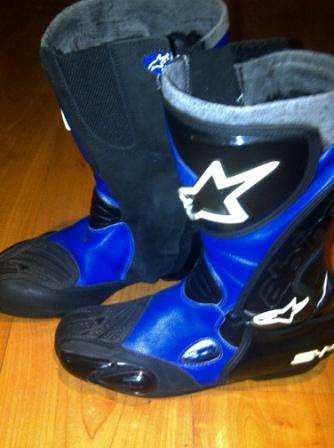 Alphinestar Motorbike Mens S-MX Road OR Track Bike Riding Boots - Never Worn - Size 8 European 42