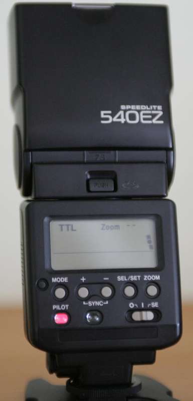 Canon 540EZ Speedlite