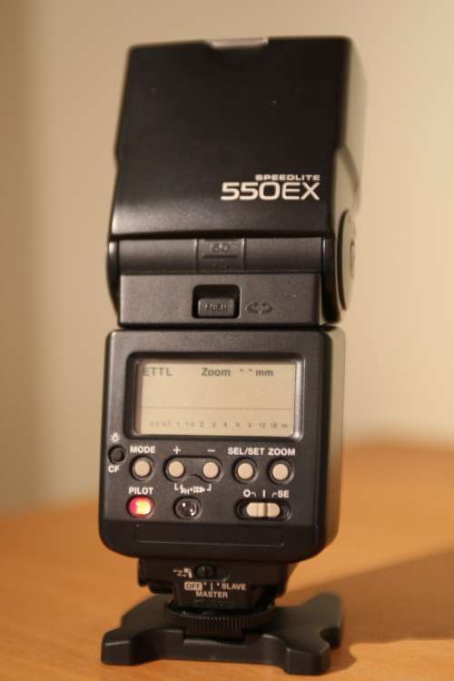 Canon 550EX Speedlite Electronic Flash