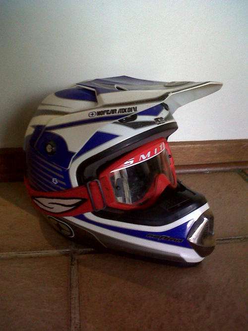 No Fear MX DIV - Motor-Cross Helmet (LARGE)