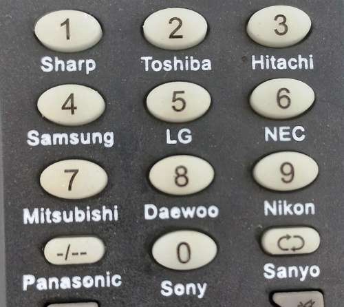 Universal TV remote