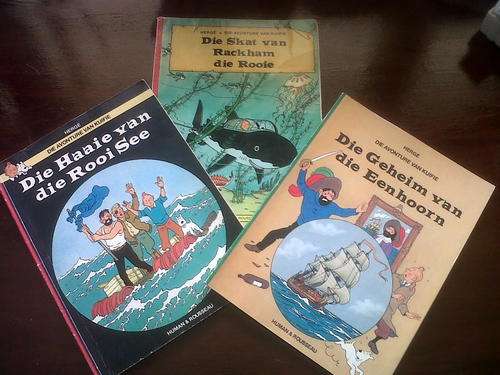 3 Afrikaanse Kuifie boeke (NET R50 ELK)
