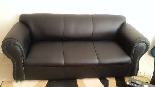 3 Seater Black Couch