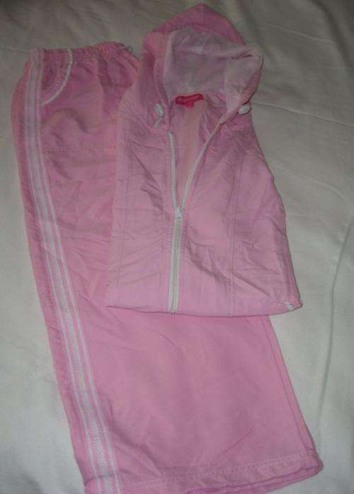 Britney Collection - Pink Hooded Top & Capri Pants