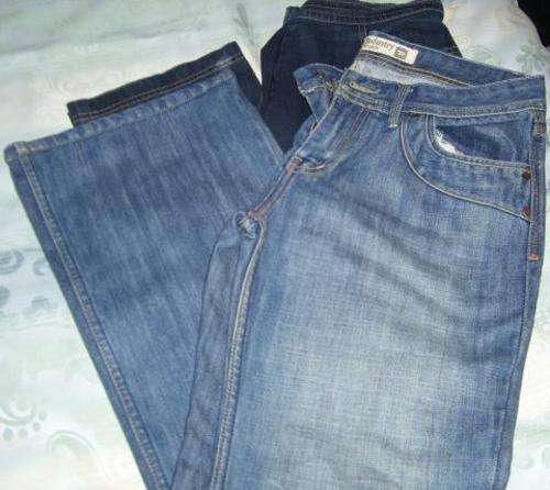 2 x Pairs Blue Denim Jeans