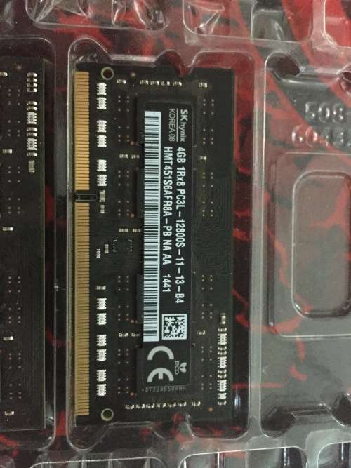 Two 4GB (8GB Total) SO-Dimm Memory Modules from 2012 iMac