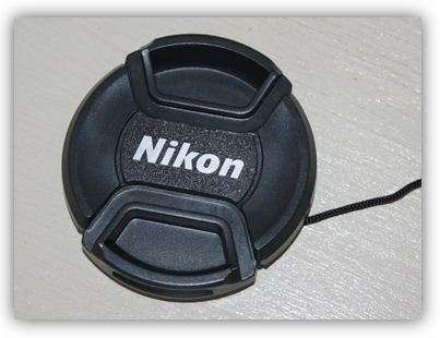 Cap / Lens cover with strap for Nikon 52mm - Local SA Stock!