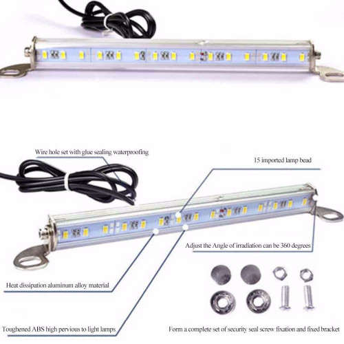 DC 12V Car Backup Auxiliary Light Water-resistant Dustproof Lamp LED reversing light
