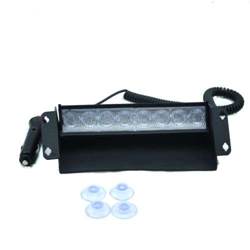 8W 8 LED Car Warning Light Emergency Vehicle Car Strobe flash Light 4 different colours