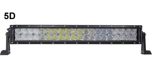 Exclusive  22 inch 120W "5D"CREE Spot & Flood Straight Offroad Truck LED Light Bar 5D Projector Lens