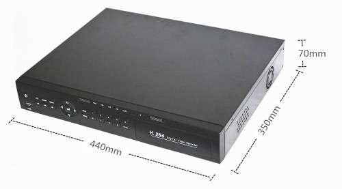 High quality TRONITEK 24 Channel 4in1/HYBRID AHD DVR Supports HD Aswell