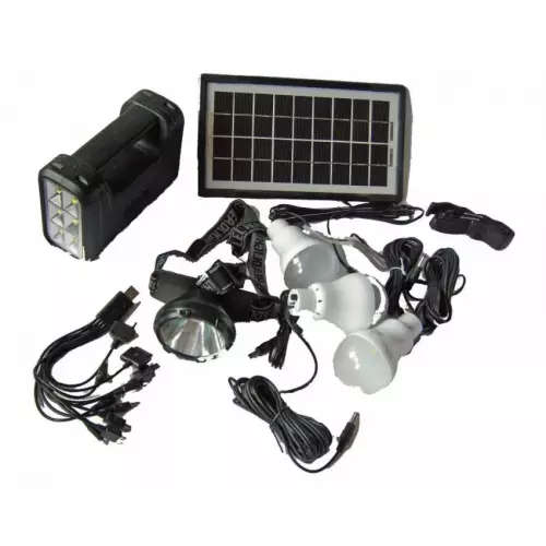 High Quality Solar Light GD-solar kit with headlamp