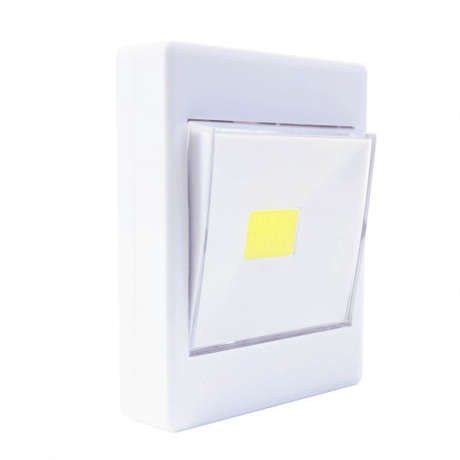 BULK 6///3W COB LED Ultra-Bright Night Light Rocker Switch